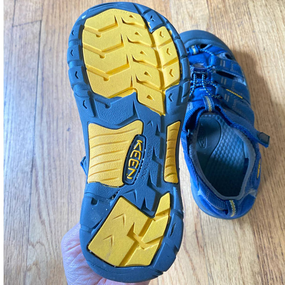Big Kids' Newport H2 Blue Sandals Summer Favorite 4us - Picture 6 of 9